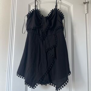 Super cute black romper from Francesca’s size small NWT